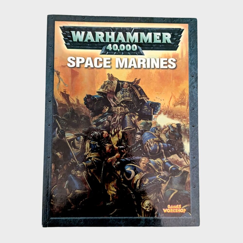 Vintage Warhammer 40K Space Marines Codex 2004 Games Workshop Rulebook Roleplay